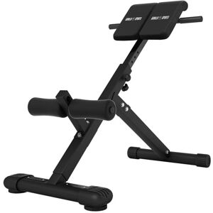 Gorilla Sports Hyperextensionsbänk Rygglyftsbänk Hopfällbar - Vit Gorilla Sports