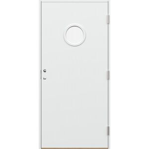Dörrtema Innerdörr Massiv Runt Glas 38db - Ljudlamellglas Dörrtema