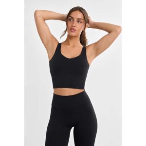 FAMME - Softy Crop Top - Black / S Famme
