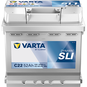 Varta Starterbatterie Dynamic Sli 12 V, 52 Ah, 470 A 552400047k262 12v 68ah 470a Für Opel Ford Volvo Chevrolet Fiat Citroën Ssangyong Toyota Renault Varta